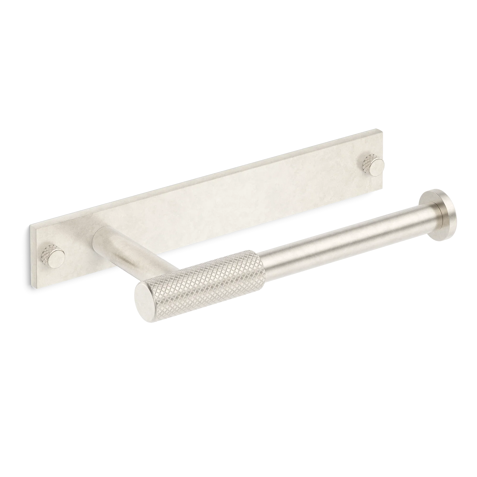 Armac Martin MIX Diamond Knurled Toilet Roll Holder With Backplate