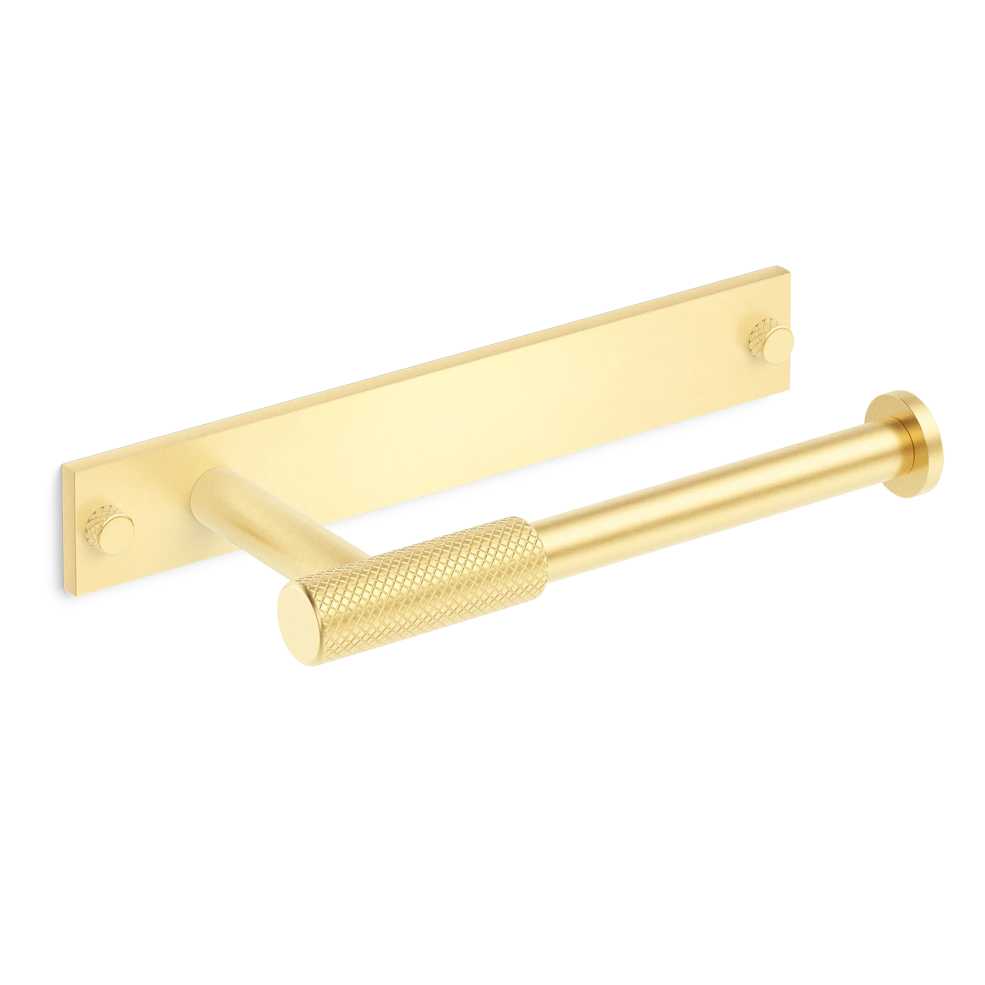 Armac Martin MIX Diamond Knurled Toilet Roll Holder With Backplate