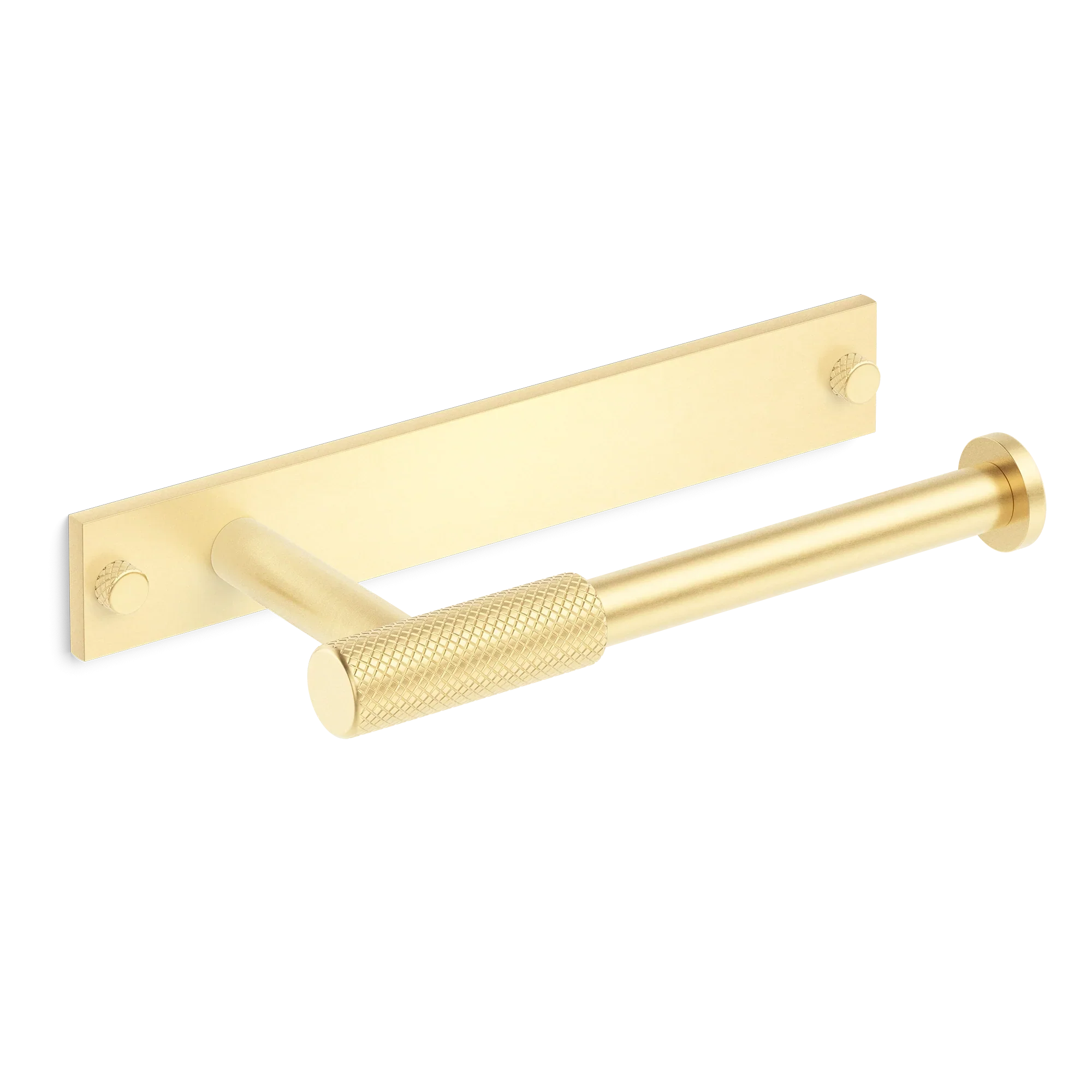 Armac Martin MIX Diamond Knurled Toilet Roll Holder With Backplate