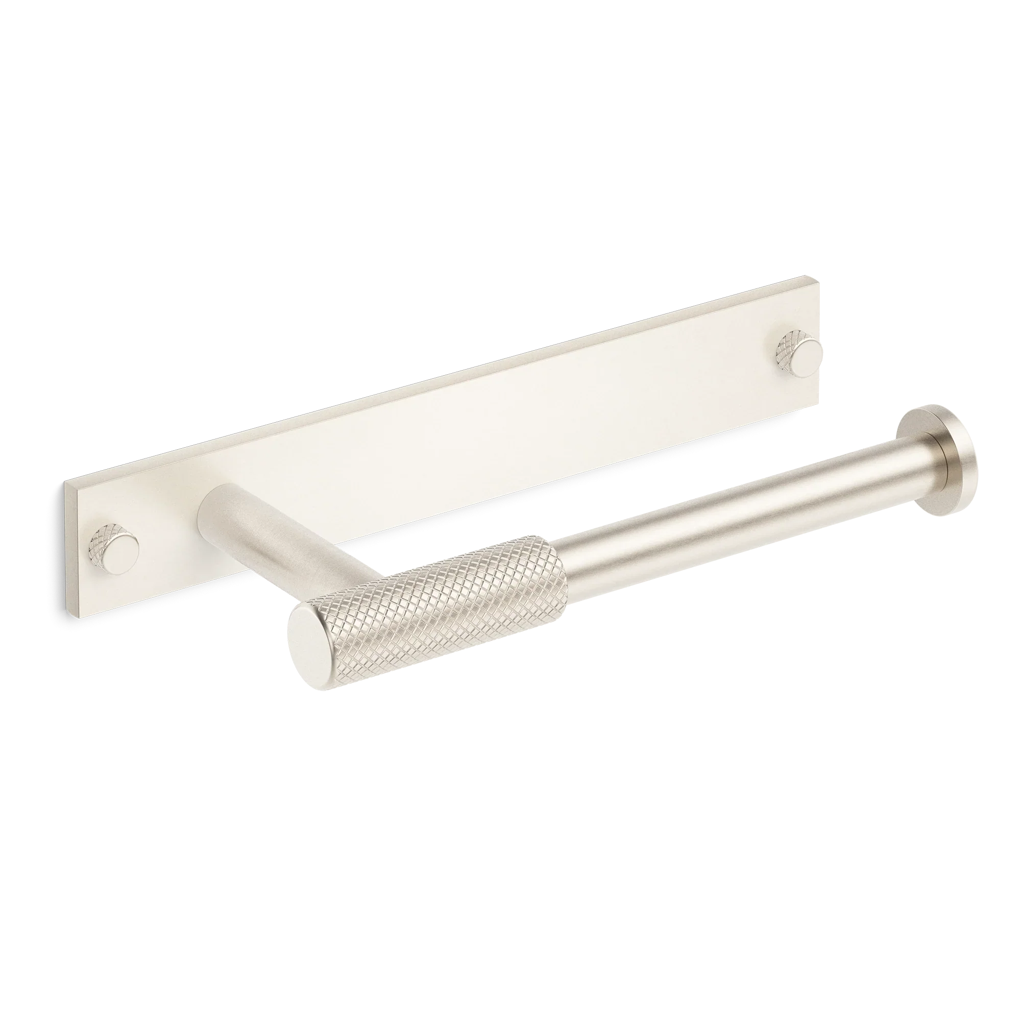 Armac Martin MIX Diamond Knurled Toilet Roll Holder With Backplate