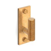 Armac Martin MIX Diamond Knurled Single Vertical Wall Hook