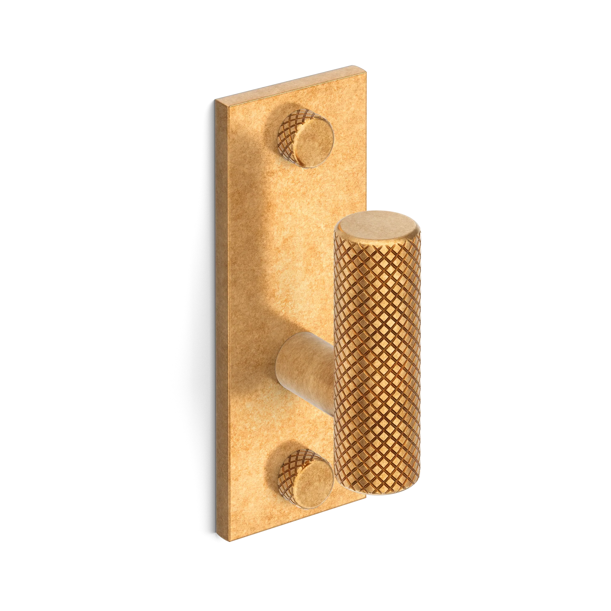 Armac Martin MIX Diamond Knurled Single Vertical Wall Hook