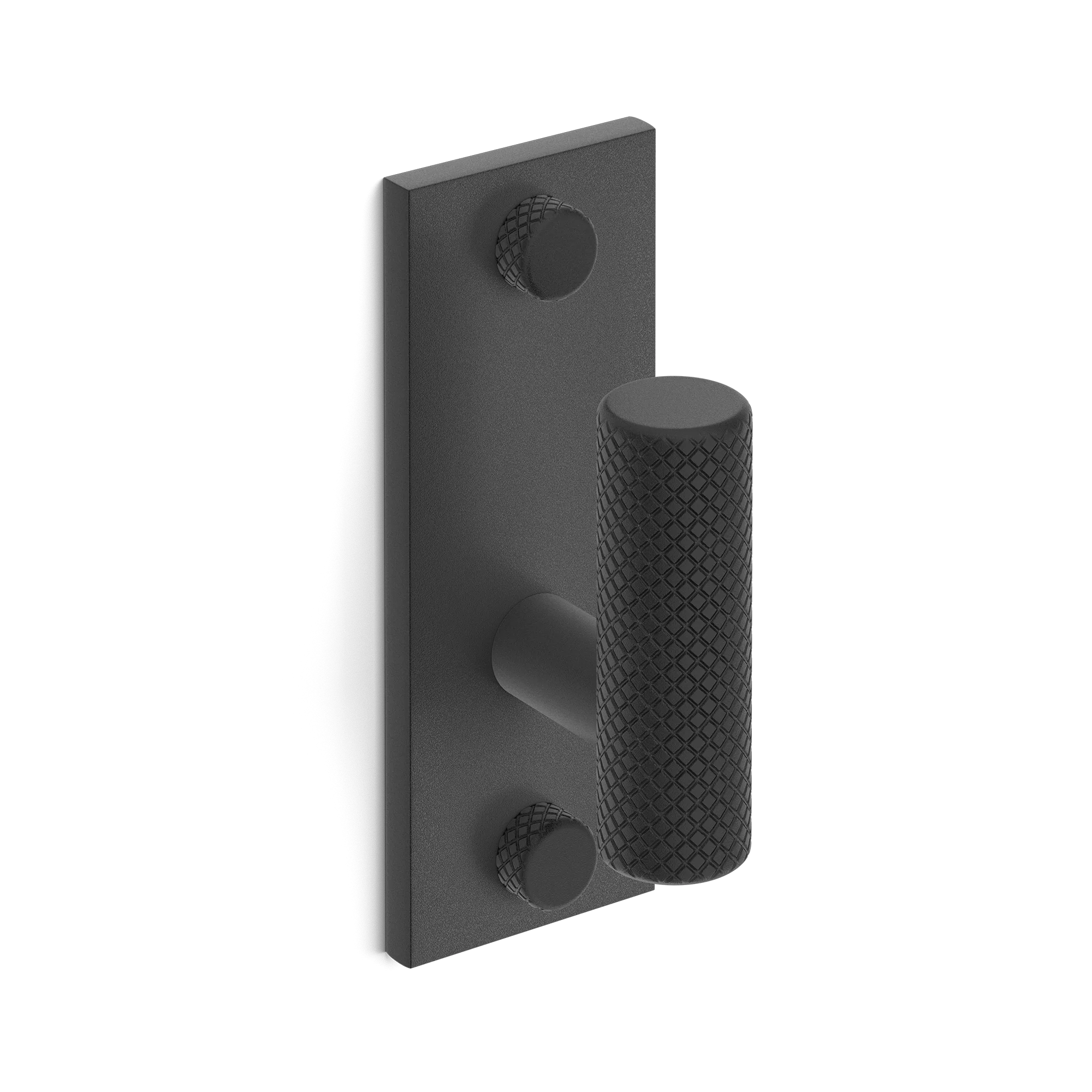 Armac Martin MIX Diamond Knurled Single Vertical Wall Hook