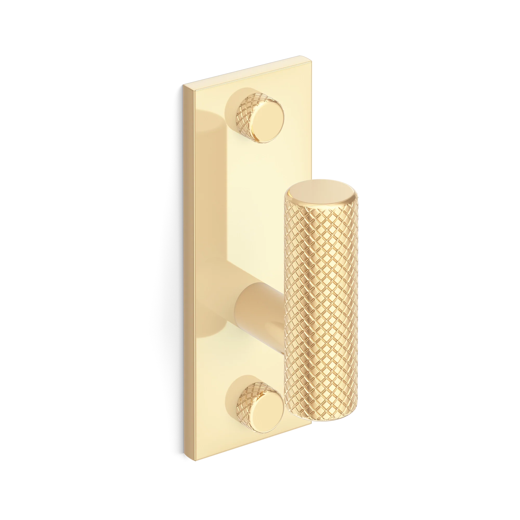 Armac Martin MIX Diamond Knurled Single Vertical Wall Hook
