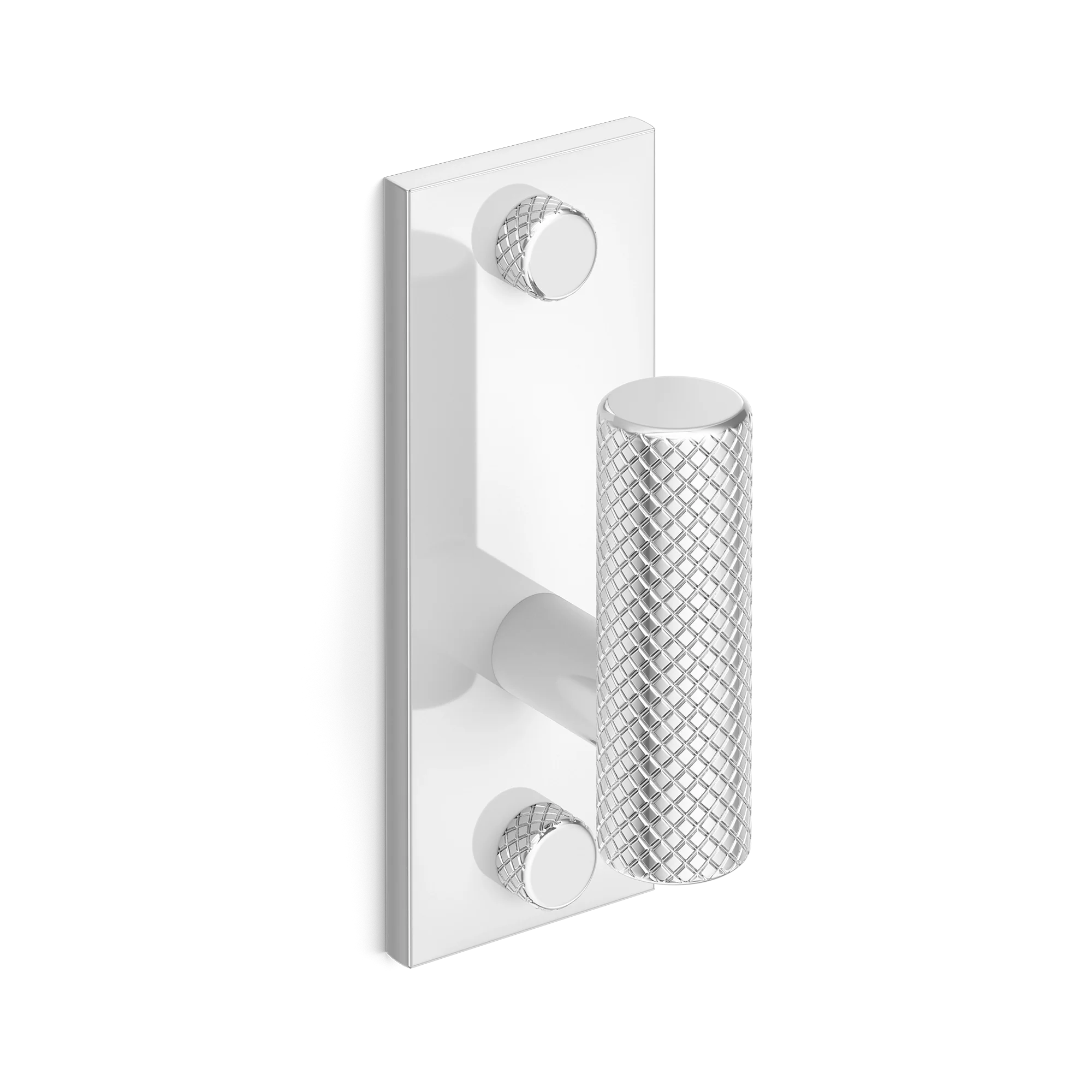 Armac Martin MIX Diamond Knurled Single Vertical Wall Hook