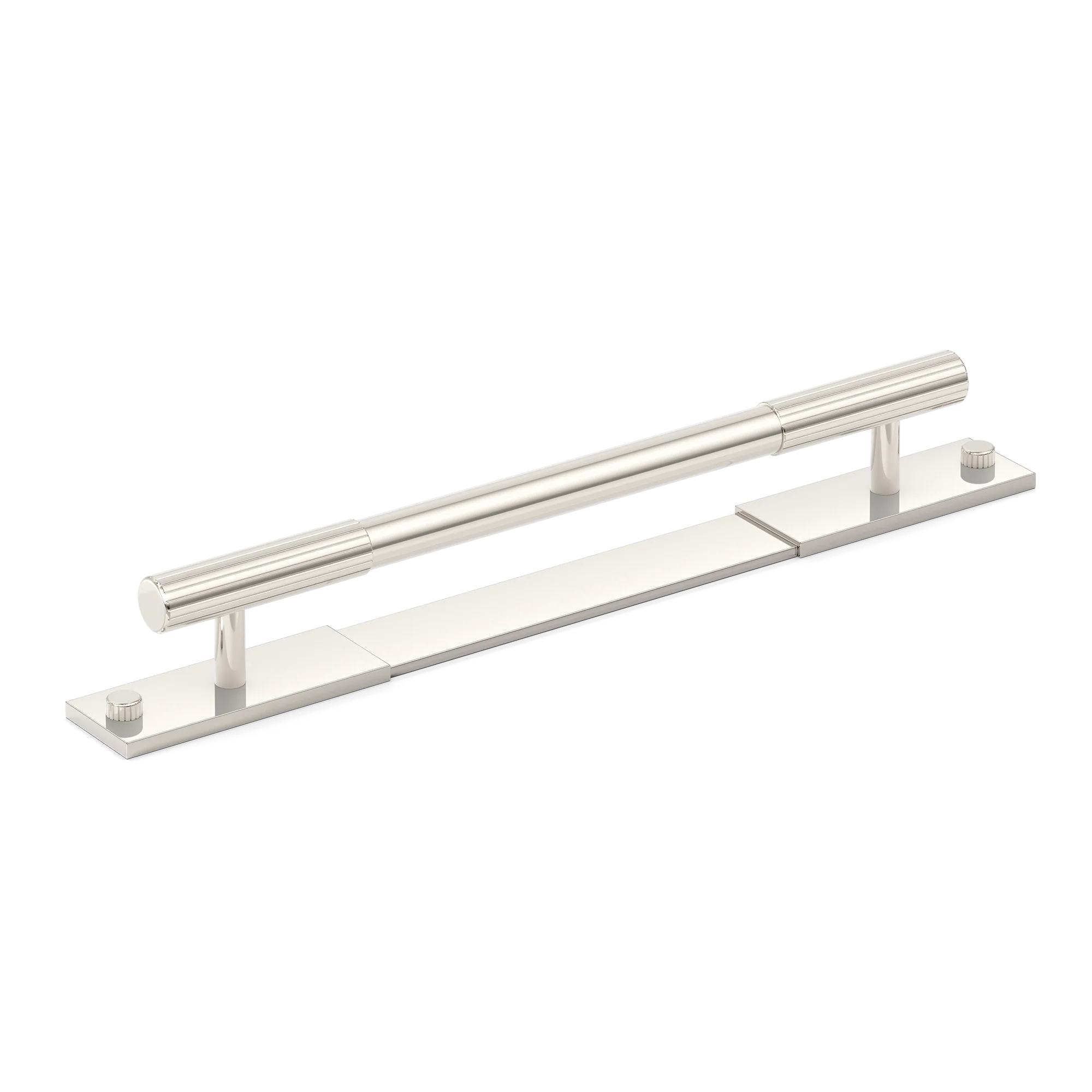 Armac Martin MIX Straight Knurled Pull Handle With Backplate