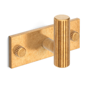 Armac Martin MIX Straight Knurled Single Horizontal Wall Hook