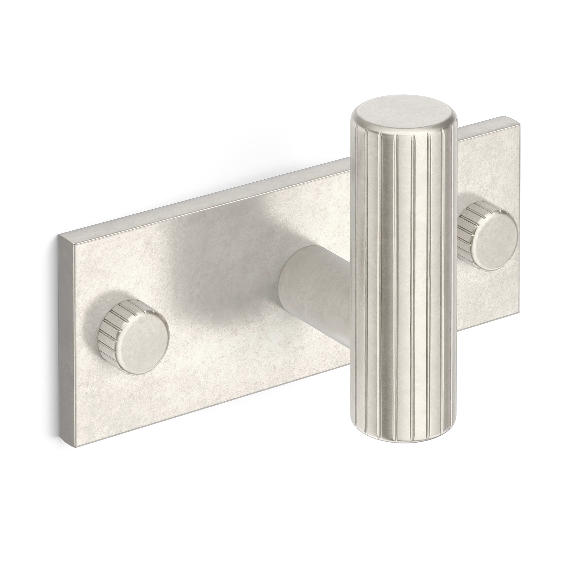 Armac Martin MIX Straight Knurled Single Horizontal Wall Hook