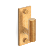Armac Martin MIX Straight Knurled Single Vertical Wall Hook