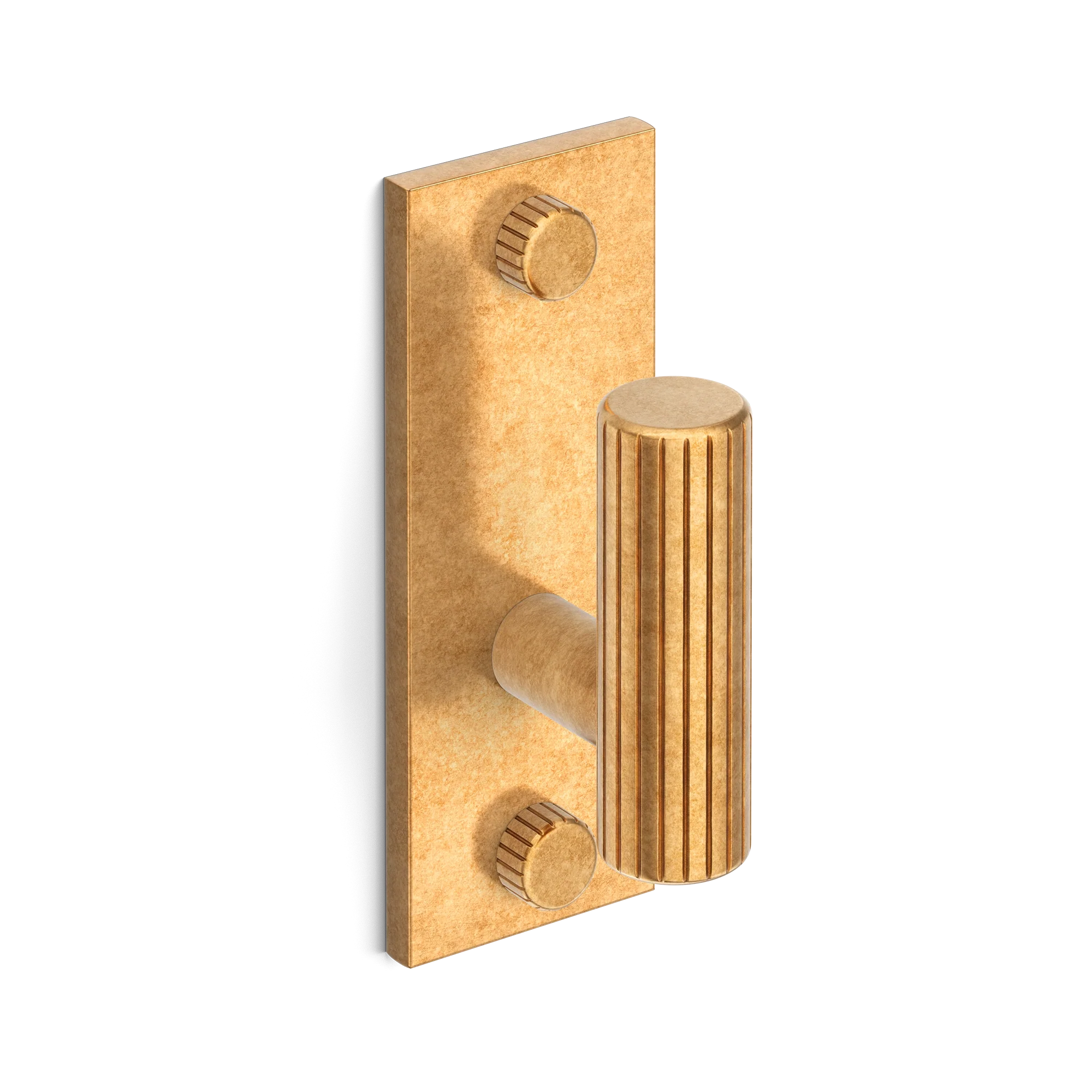 Armac Martin MIX Straight Knurled Single Vertical Wall Hook