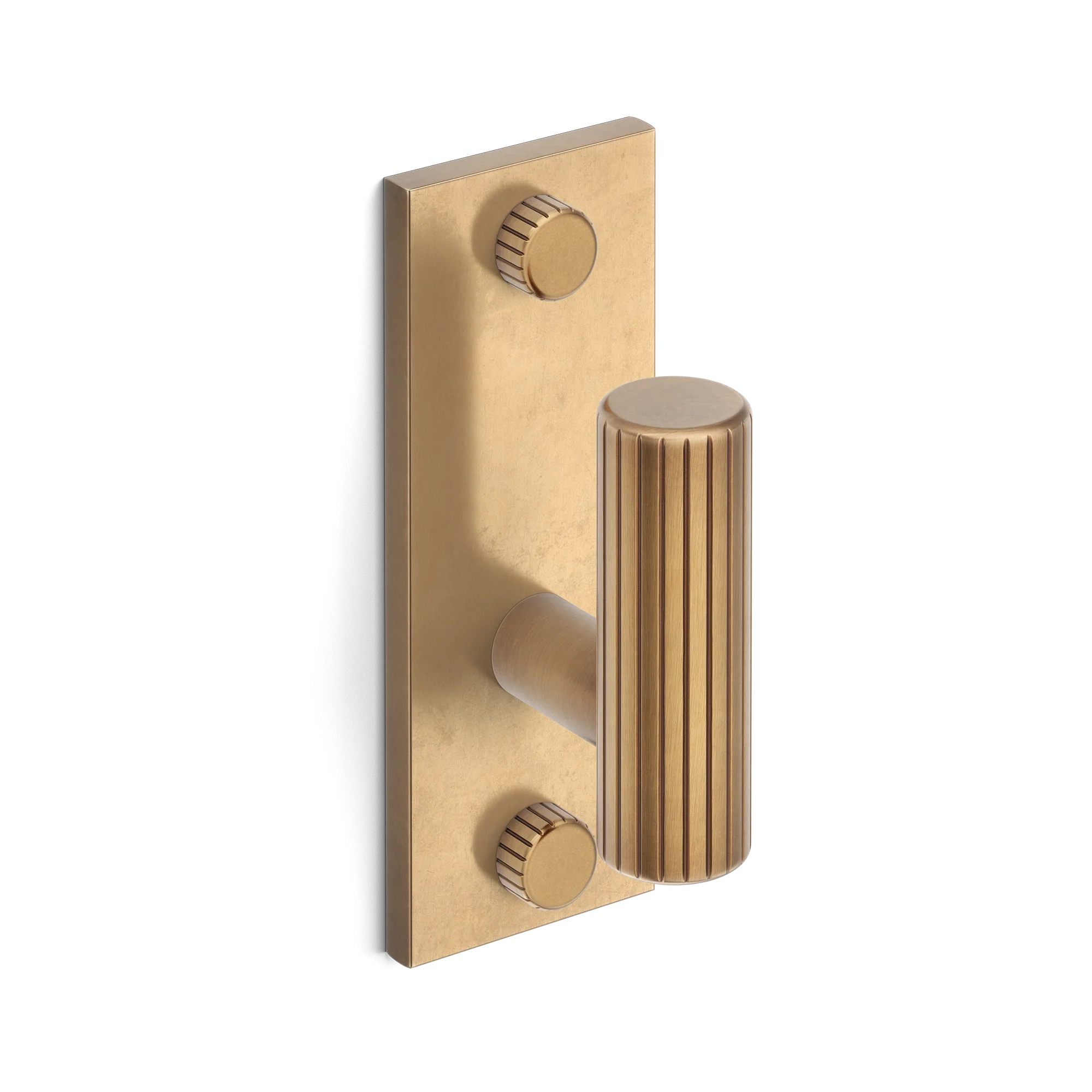 Armac Martin MIX Straight Knurled Single Vertical Wall Hook