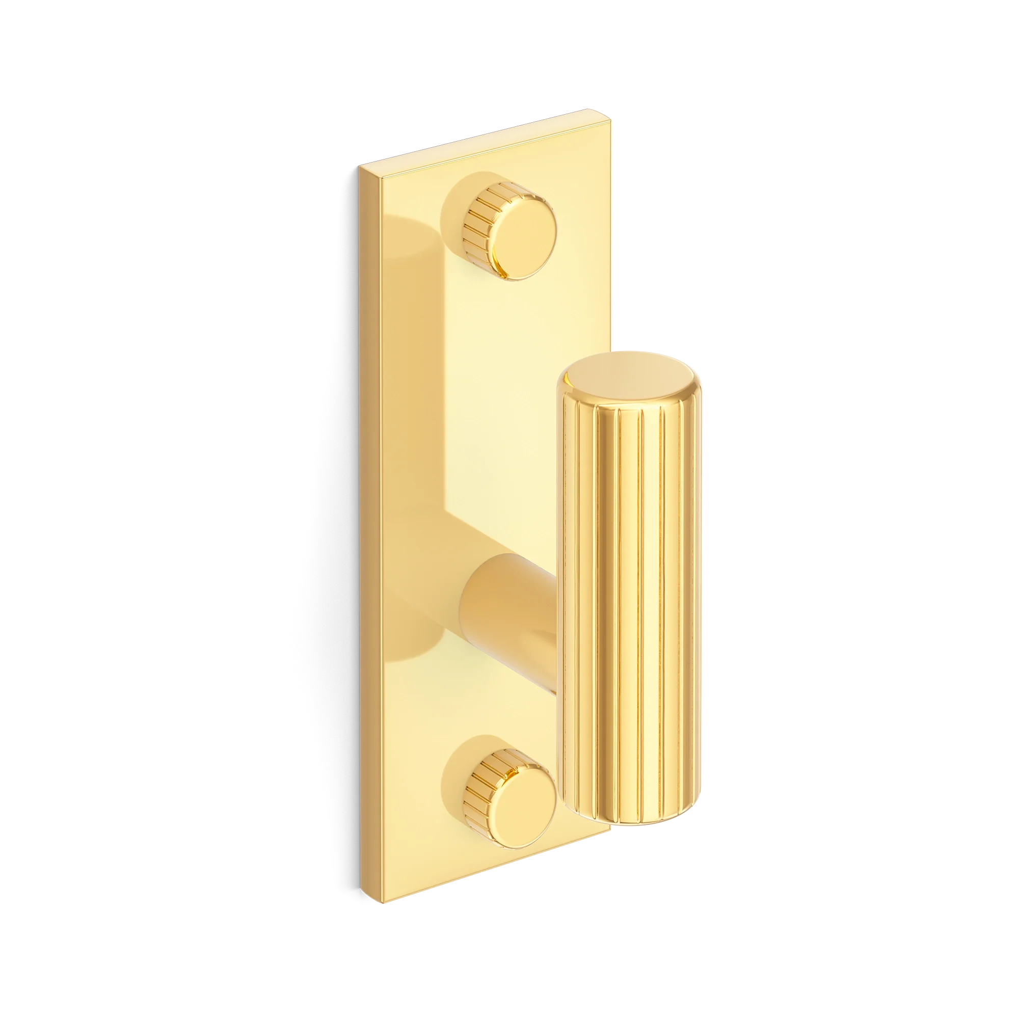 Armac Martin MIX Straight Knurled Single Vertical Wall Hook
