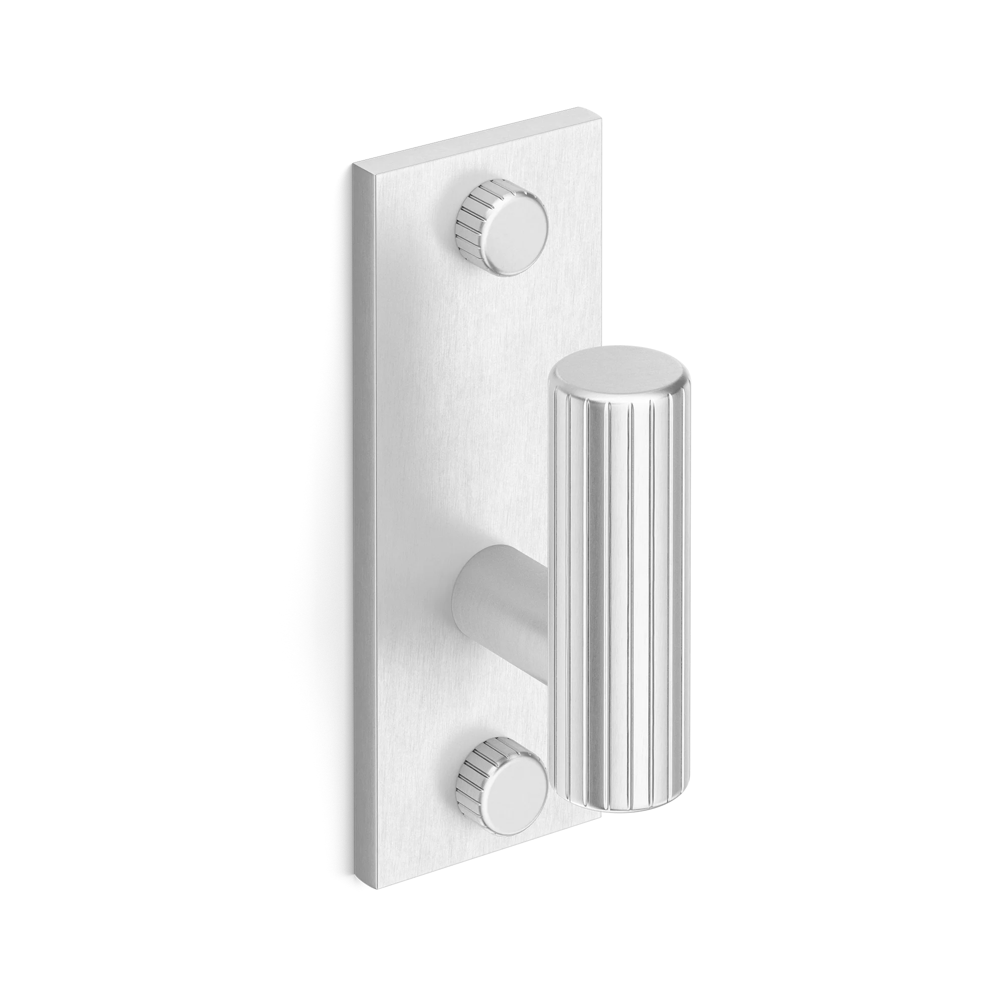 Armac Martin MIX Straight Knurled Single Vertical Wall Hook