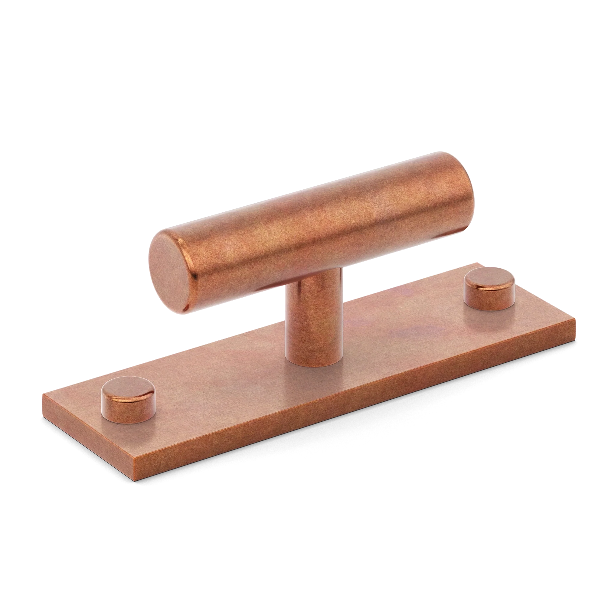 Armac Martin MIX Plain T-bar Handle With Backplate