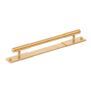 Armac Martin MIX Plain Cabinet Handle With Backplate
