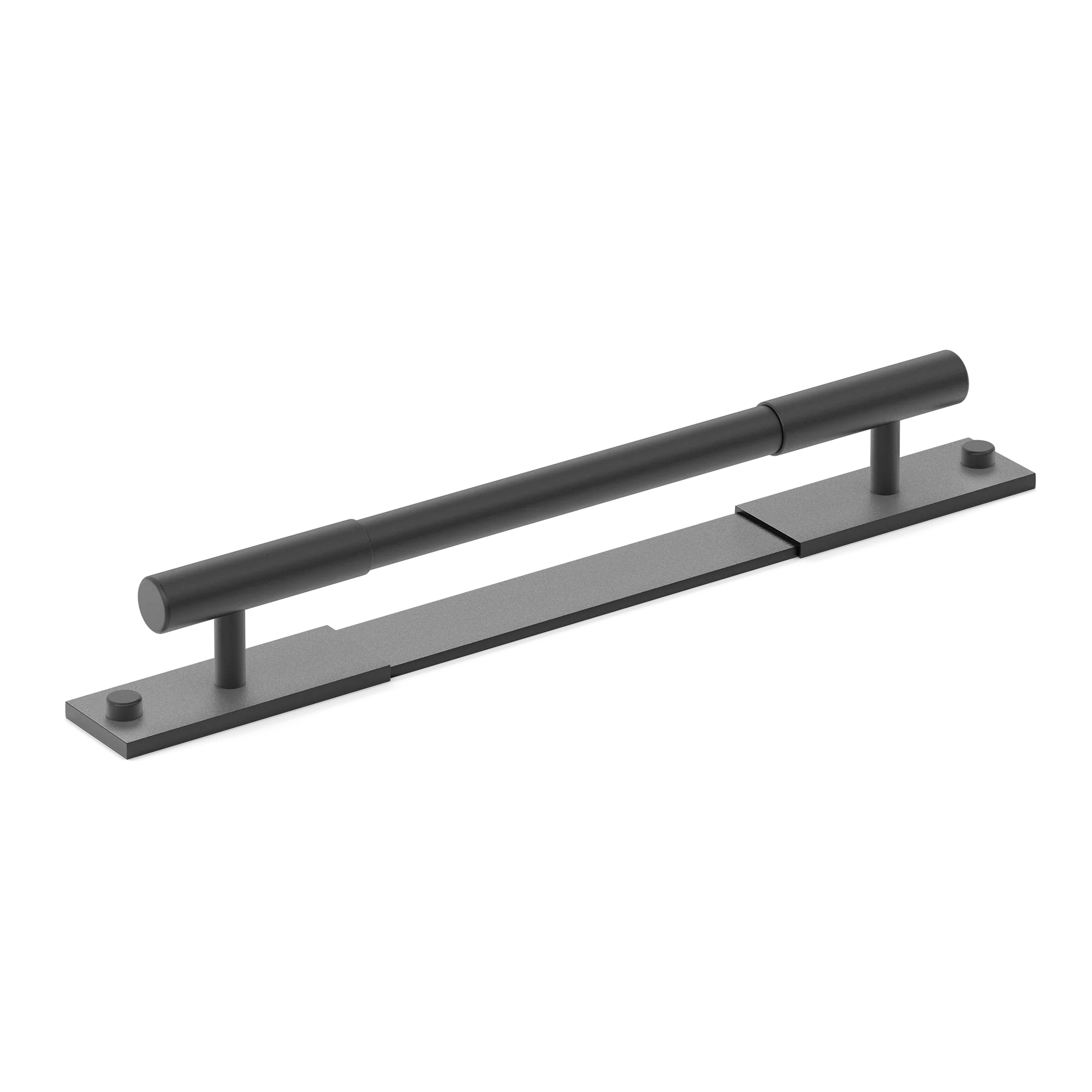Armac Martin MIX Plain Cabinet Handle With Backplate