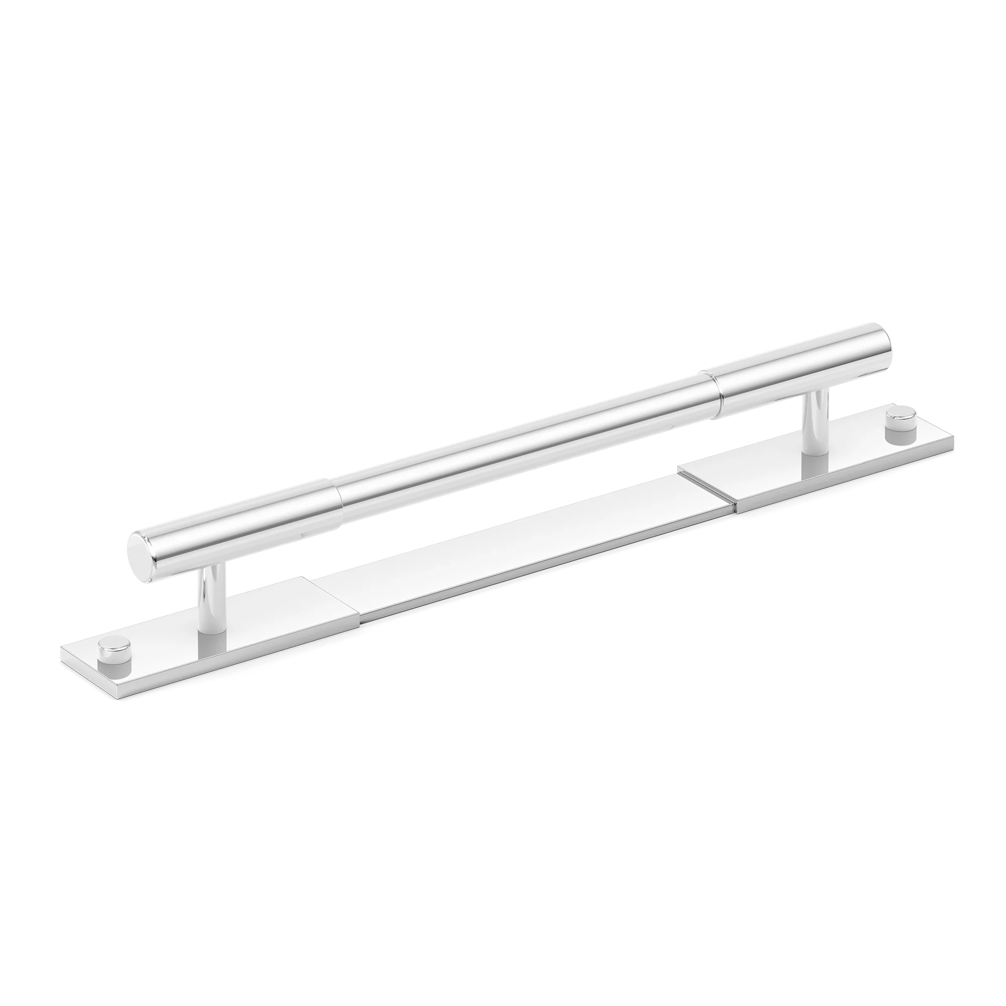 Armac Martin MIX Plain Cabinet Handle With Backplate