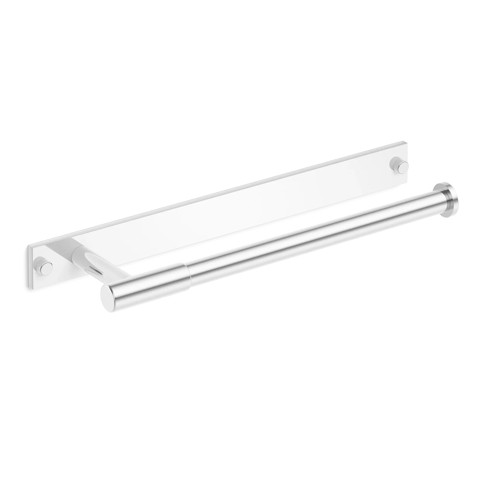 Armac Martin MIX Plain Hand Towel Rail With Backplate