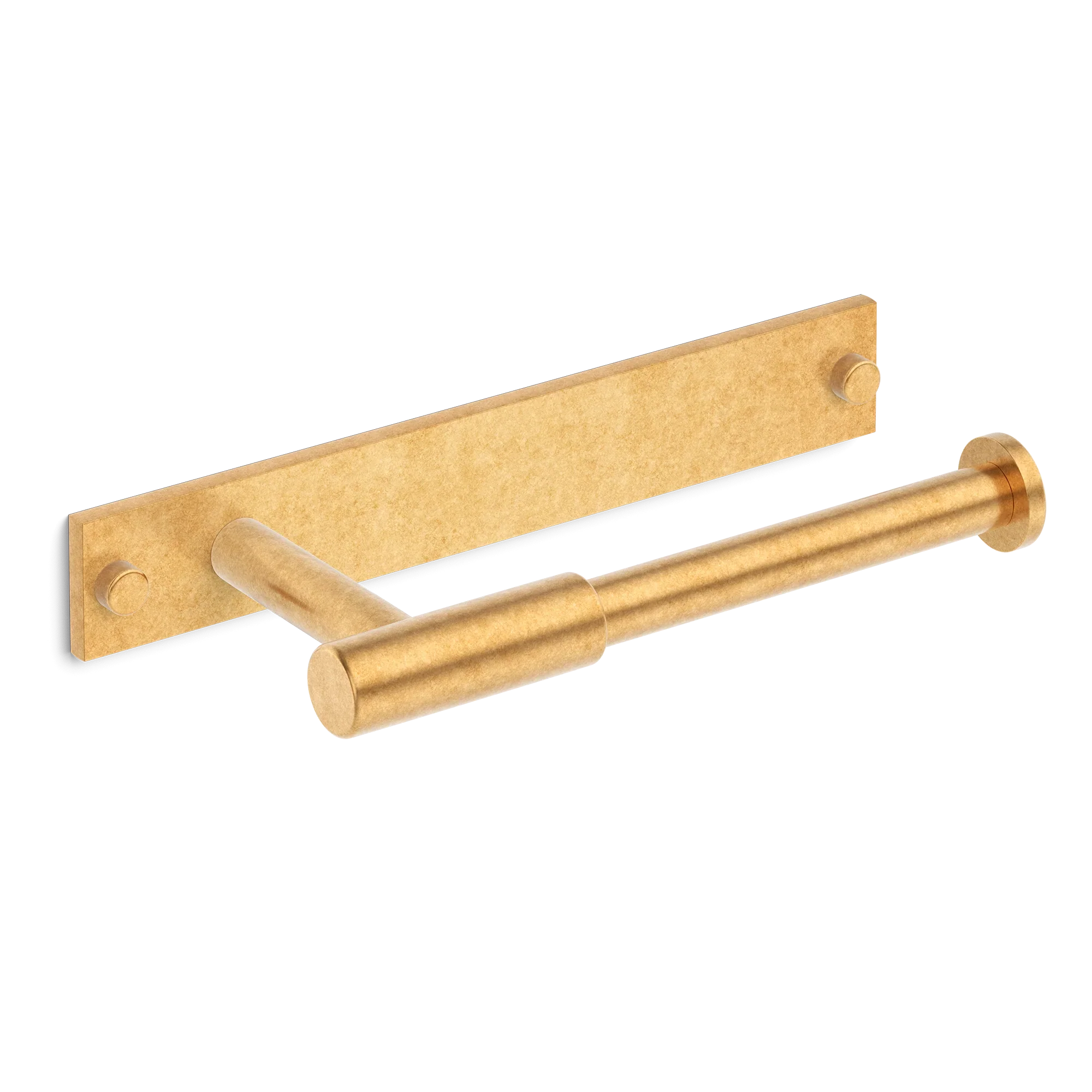 Armac Martin MIX Plain Toilet Roll Holder With Backplate