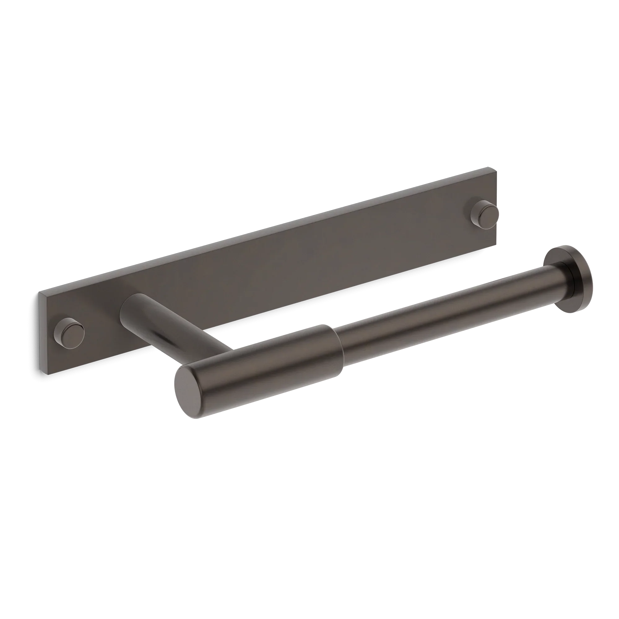 Armac Martin MIX Plain Toilet Roll Holder With Backplate