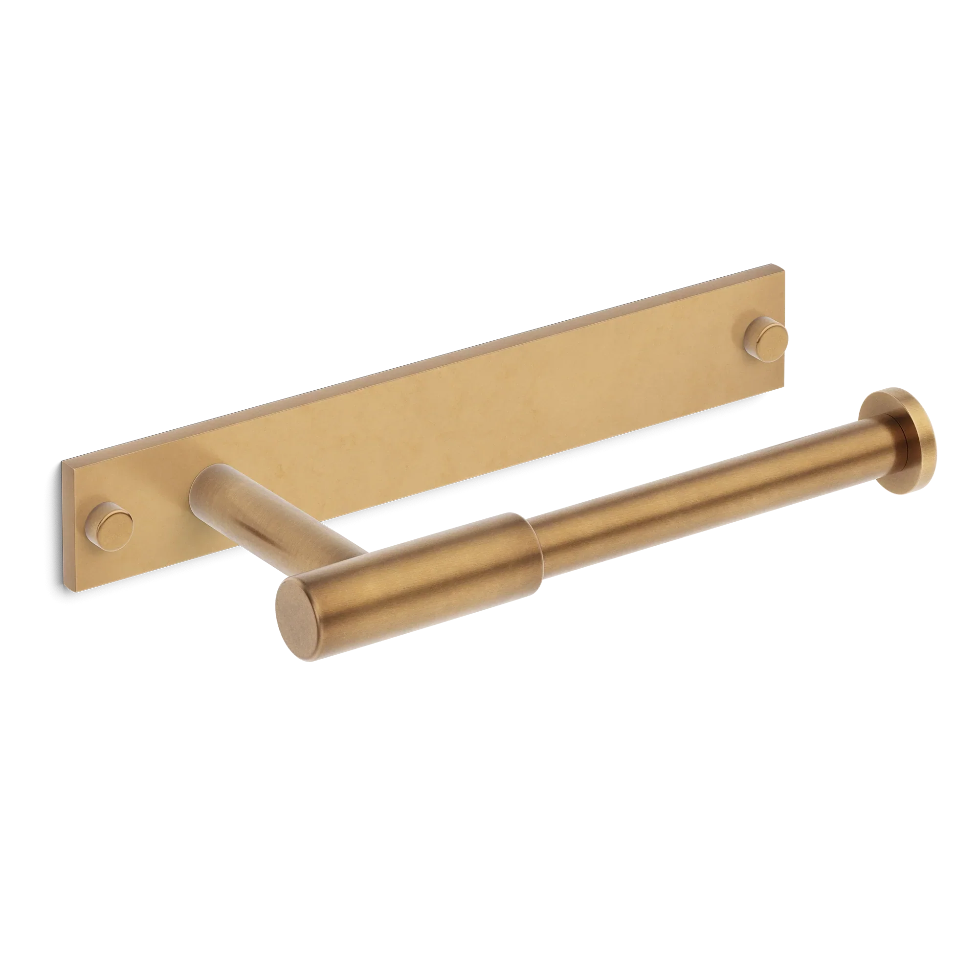Armac Martin MIX Plain Toilet Roll Holder With Backplate