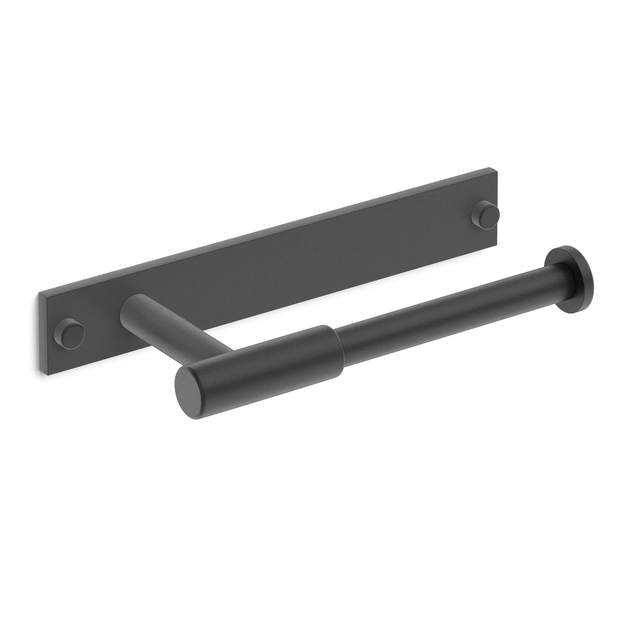 Armac Martin MIX Plain Toilet Roll Holder With Backplate