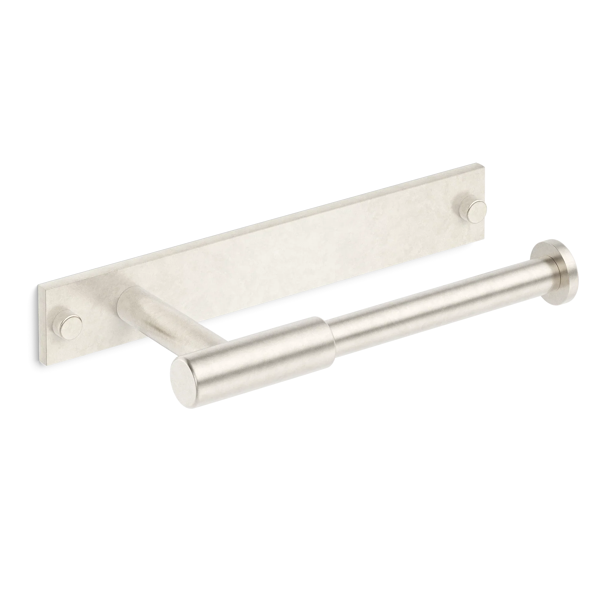 Armac Martin MIX Plain Toilet Roll Holder With Backplate