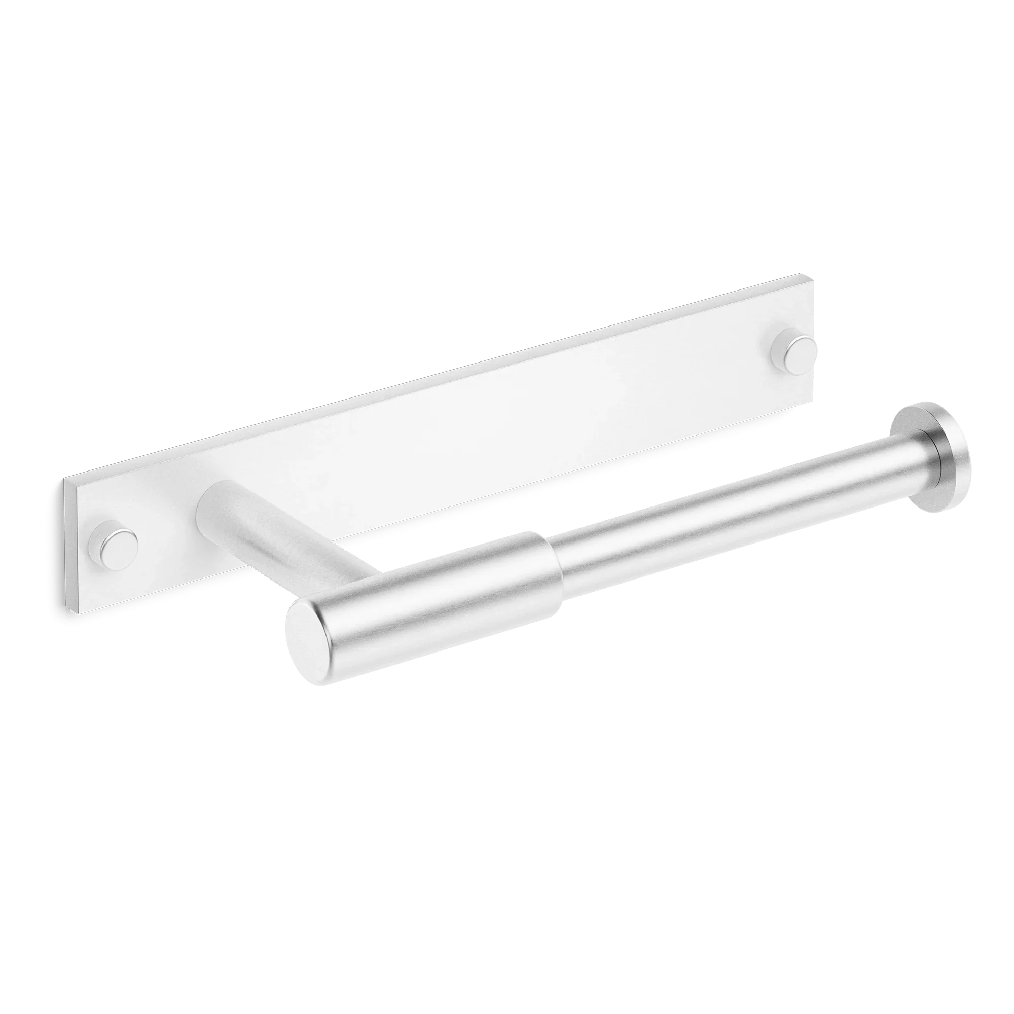 Armac Martin MIX Plain Toilet Roll Holder With Backplate