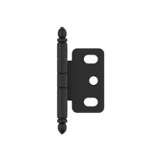 Amerock 3/4 inch (19mm) Door Thickness Full Inset, Partial Wrap, Ball Tip Hinge - 1 Pack