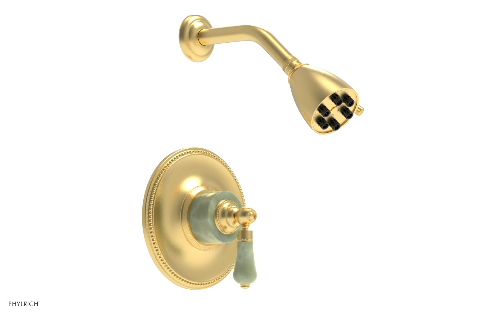 5" - Burnished Gold - REGENT Pressure Balance Shower Set PB3270 by Phylrich - New York Hardware