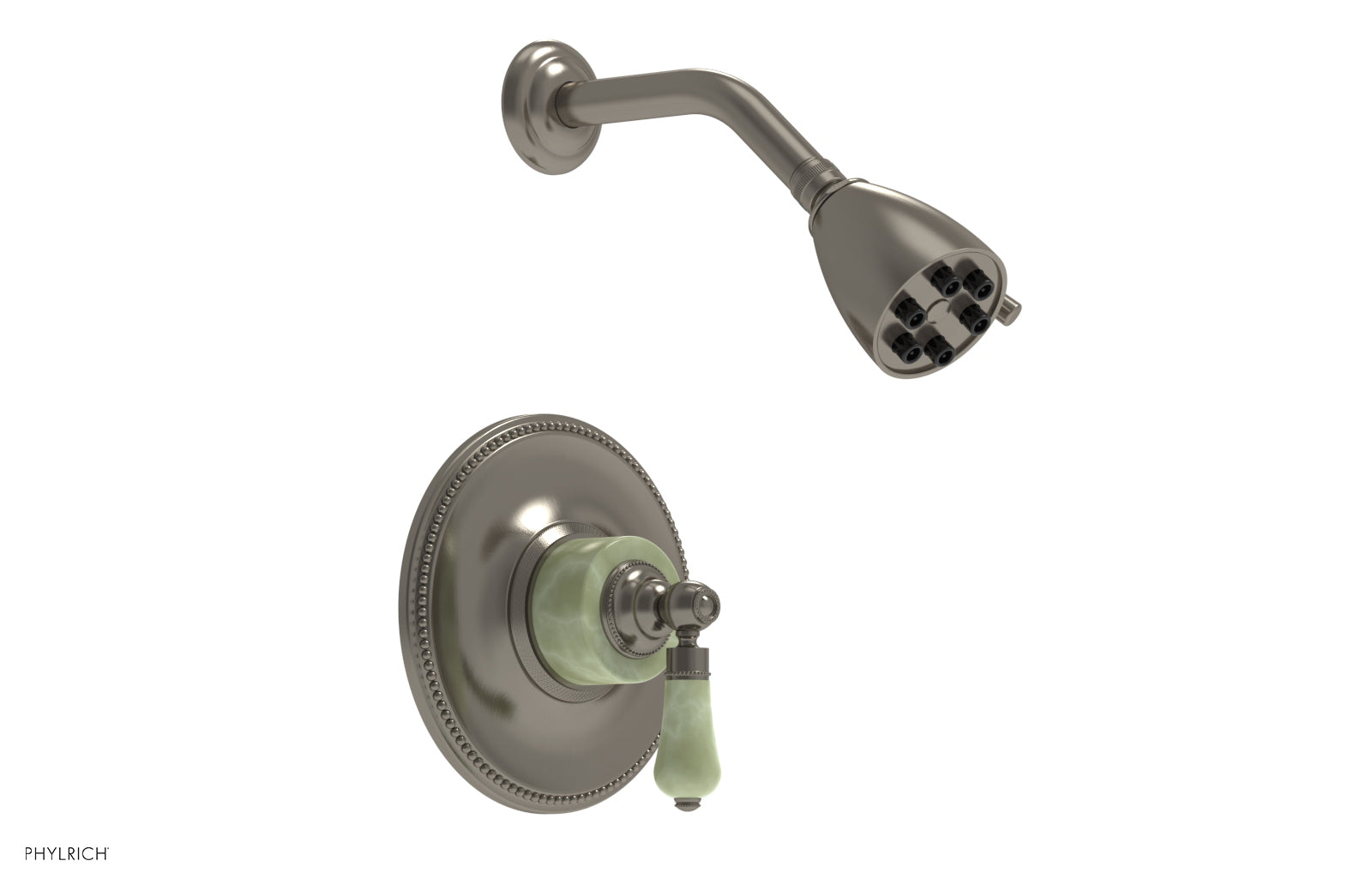 5" - Pewter - REGENT Pressure Balance Shower Set PB3270 by Phylrich - New York Hardware