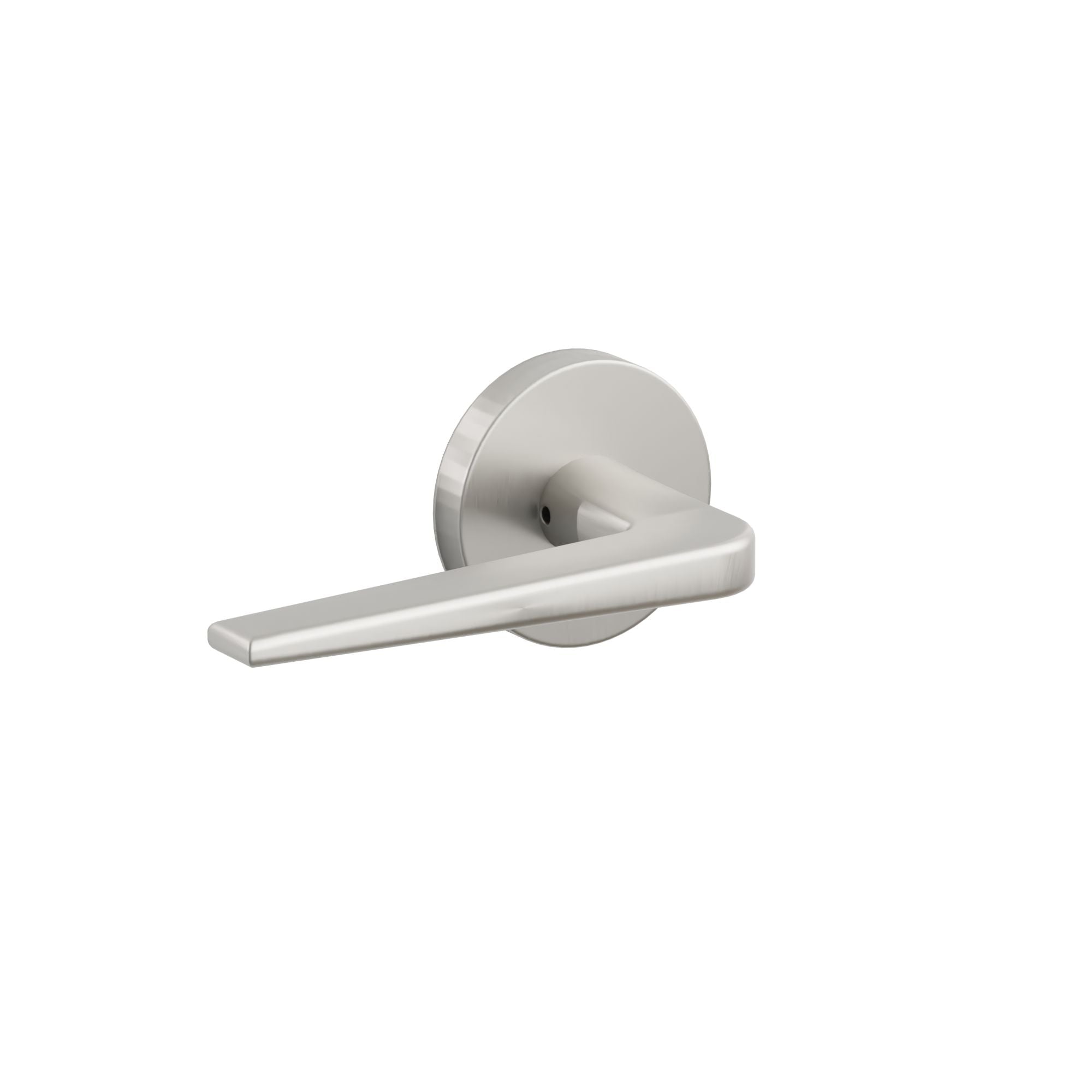 Emtek Athena Lever Set with Stainless Steel Disk Rosette