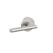 Emtek Concealed Fastener Helios Lever Set With Stainless Steel Disk Rosette