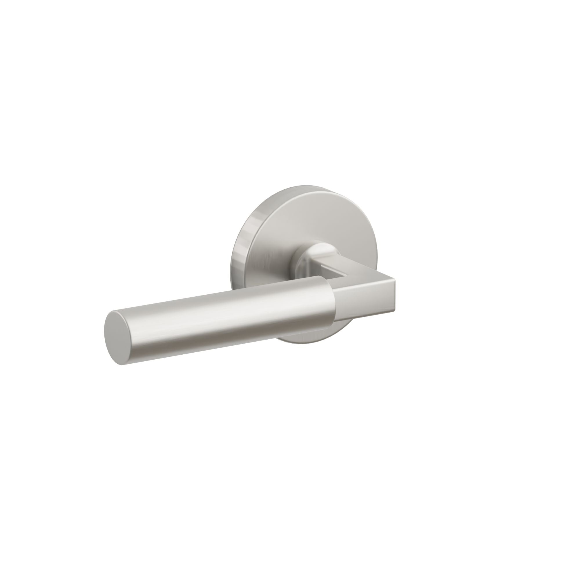 Emtek Hercules Lever Set with Stainless Steel Disk Rosette