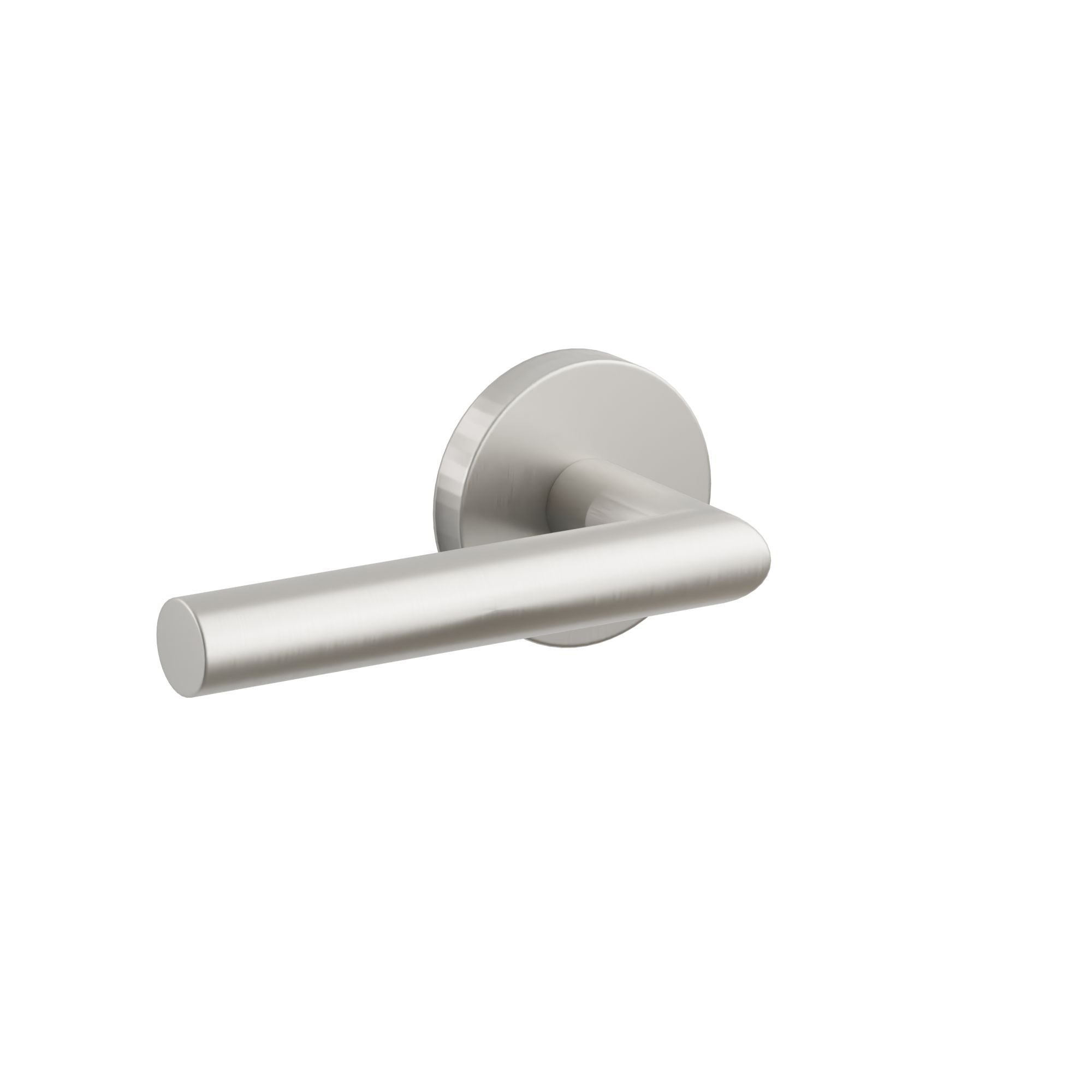 Emtek Stuttgart Lever Set with Stainless Steel Disk Rosette