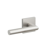 Emtek Concealed Fastener Stuttgart Lever Set With Stainless Steel Square Rosette