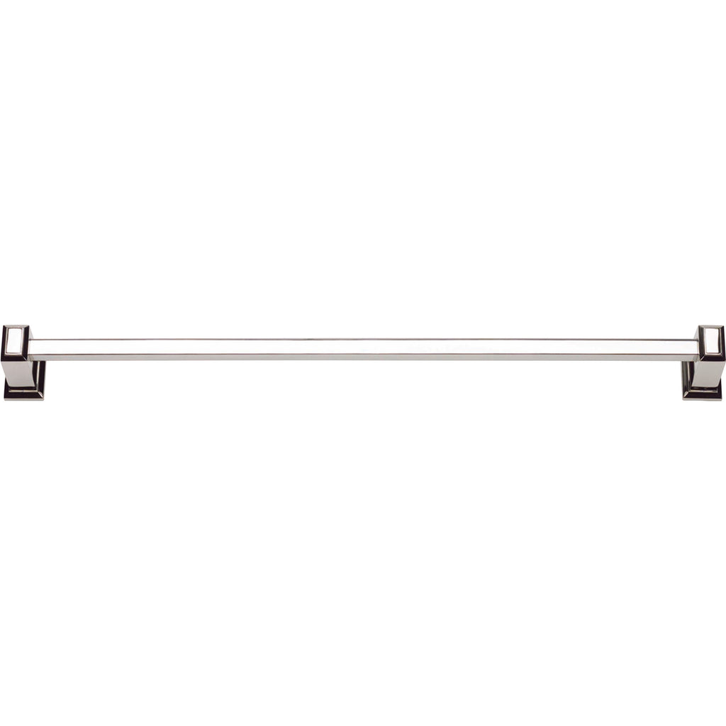 Sutton Place Bath Towel Bar by Atlas 18" / Polished Nickel