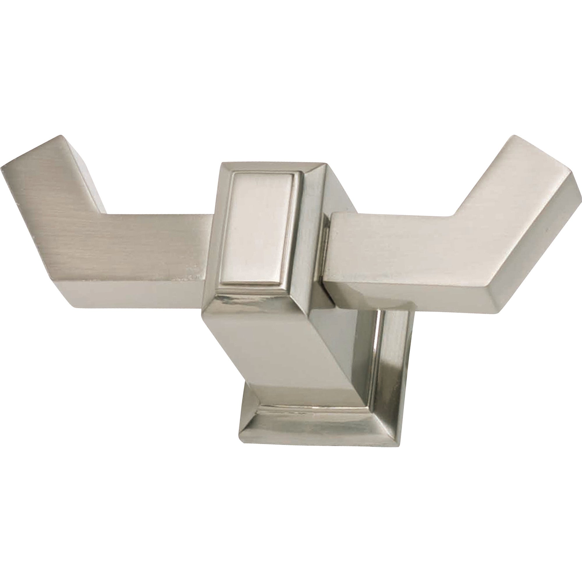 Sutton Place Bath Double Hook by Atlas Brushed Nickel