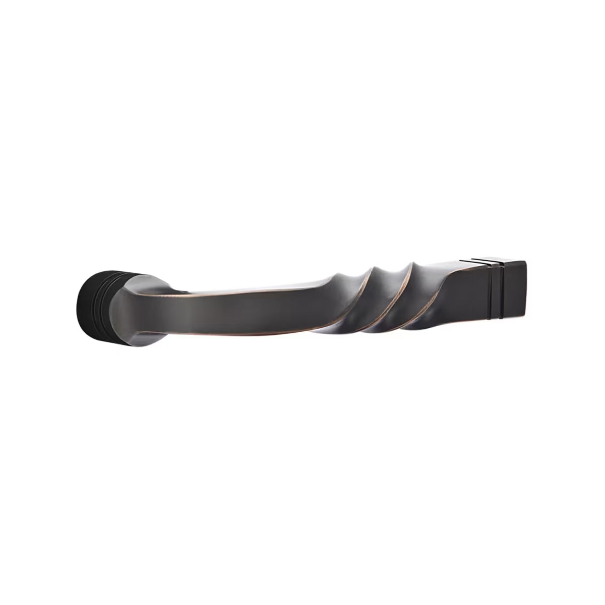 Emtek Single Cylinder Manning Sectional Tubular Entry Set With Santa Fe Lever