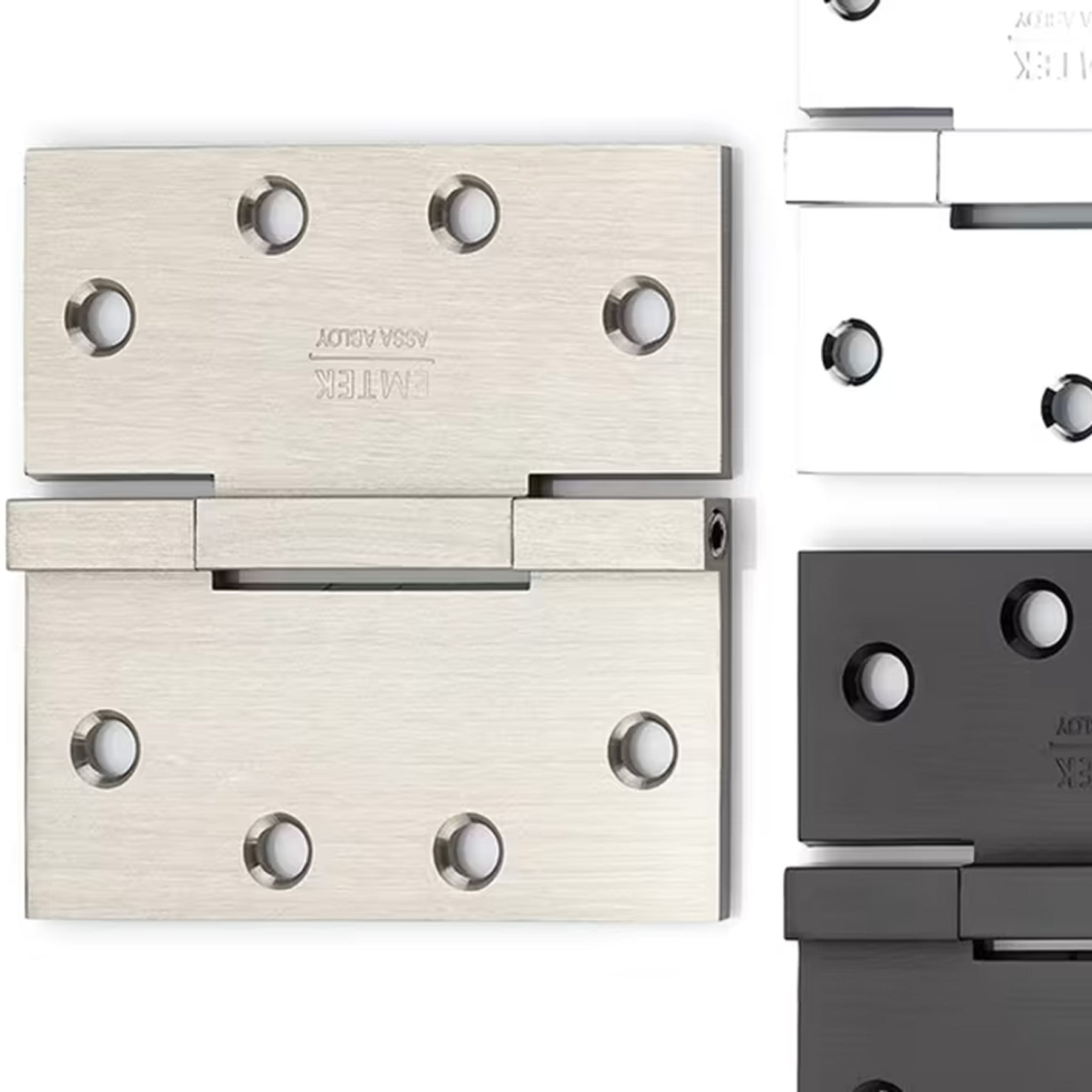 Emtek Heavy Duty Solid Brass Hinges with Square Barrels