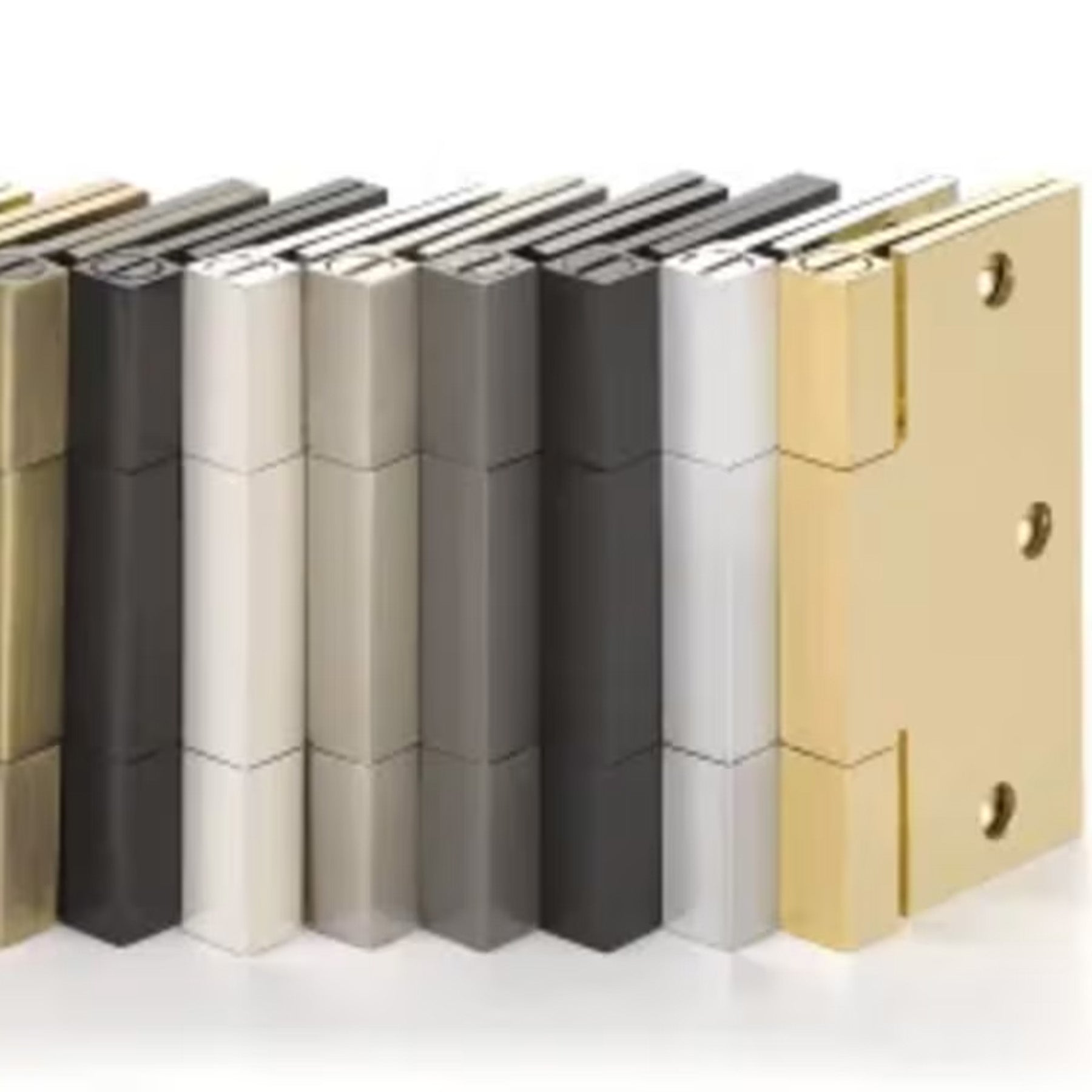 Emtek Heavy Duty Solid Brass Hinges with Square Barrels