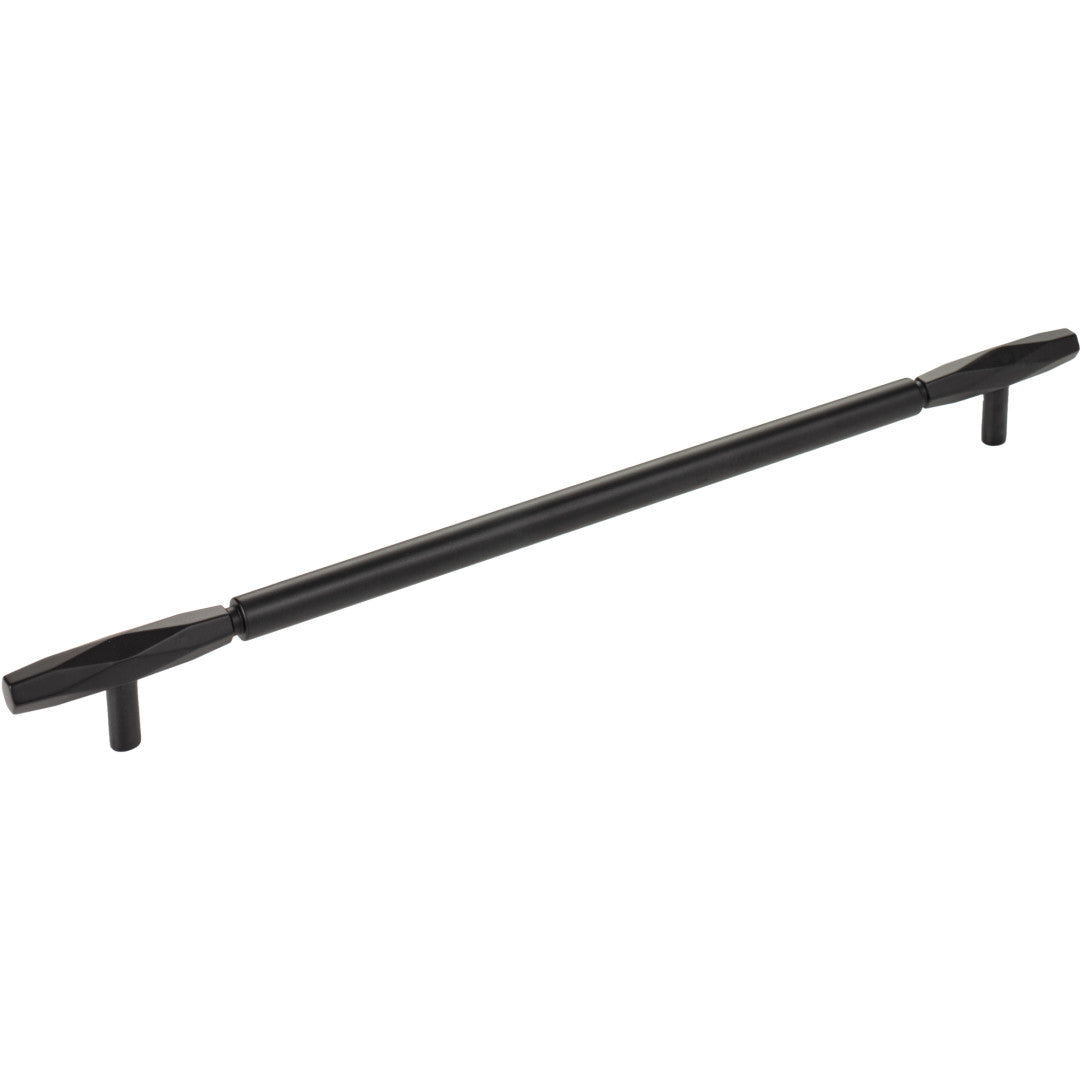 Top Knobs Kingsmill Appliance Pull Flat Black / 18"