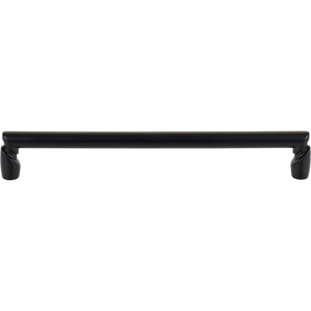 Top Knobs Florham Pull Flat Black / 7 9/16"