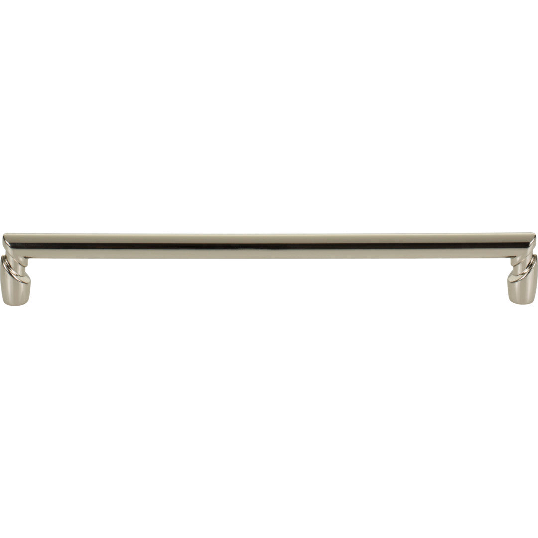 Top Knobs Florham Pull Polished Nickel / 8 13/16"