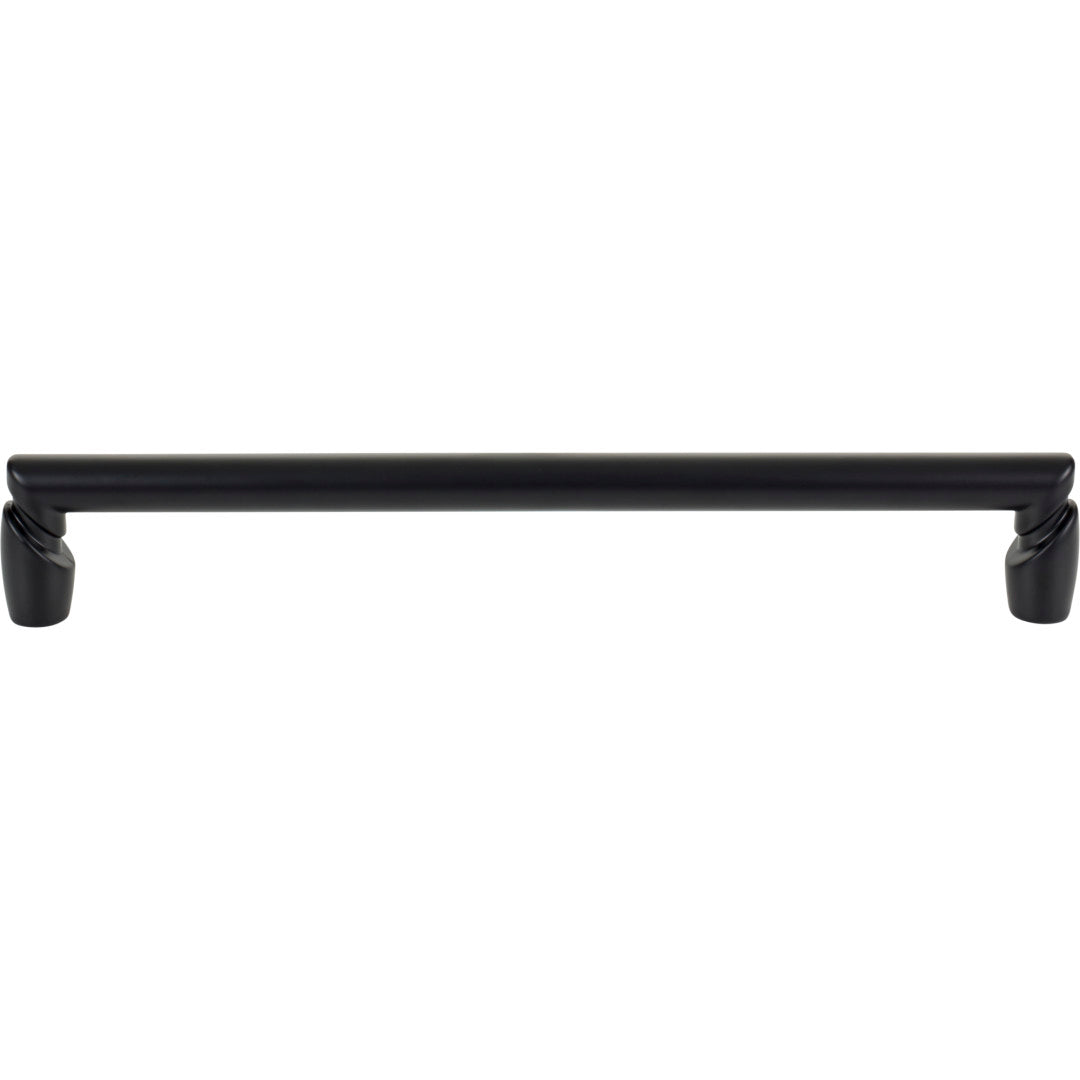 Top Knobs Florham Appliance Pull Flat Black / 12"