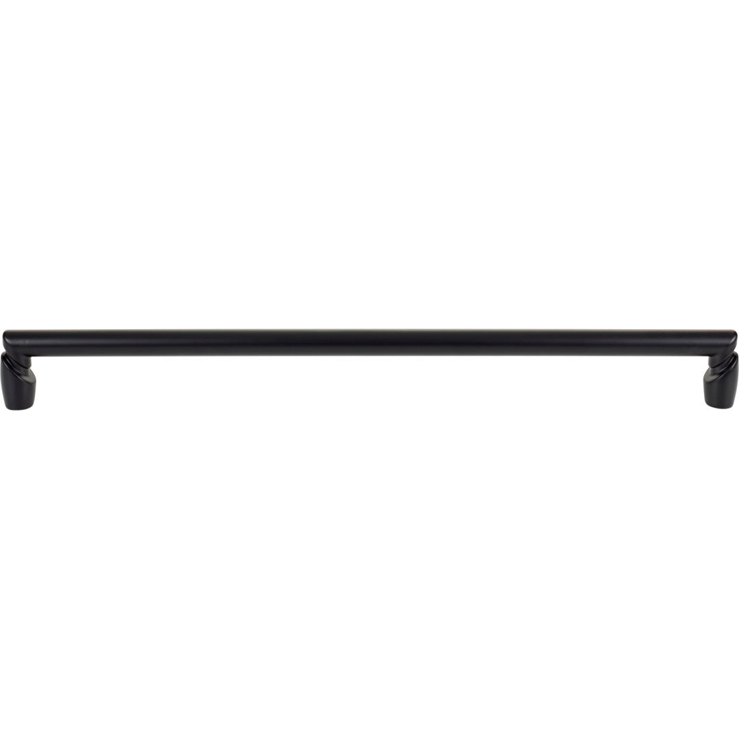 Top Knobs Florham Appliance Pull Flat Black / 18"
