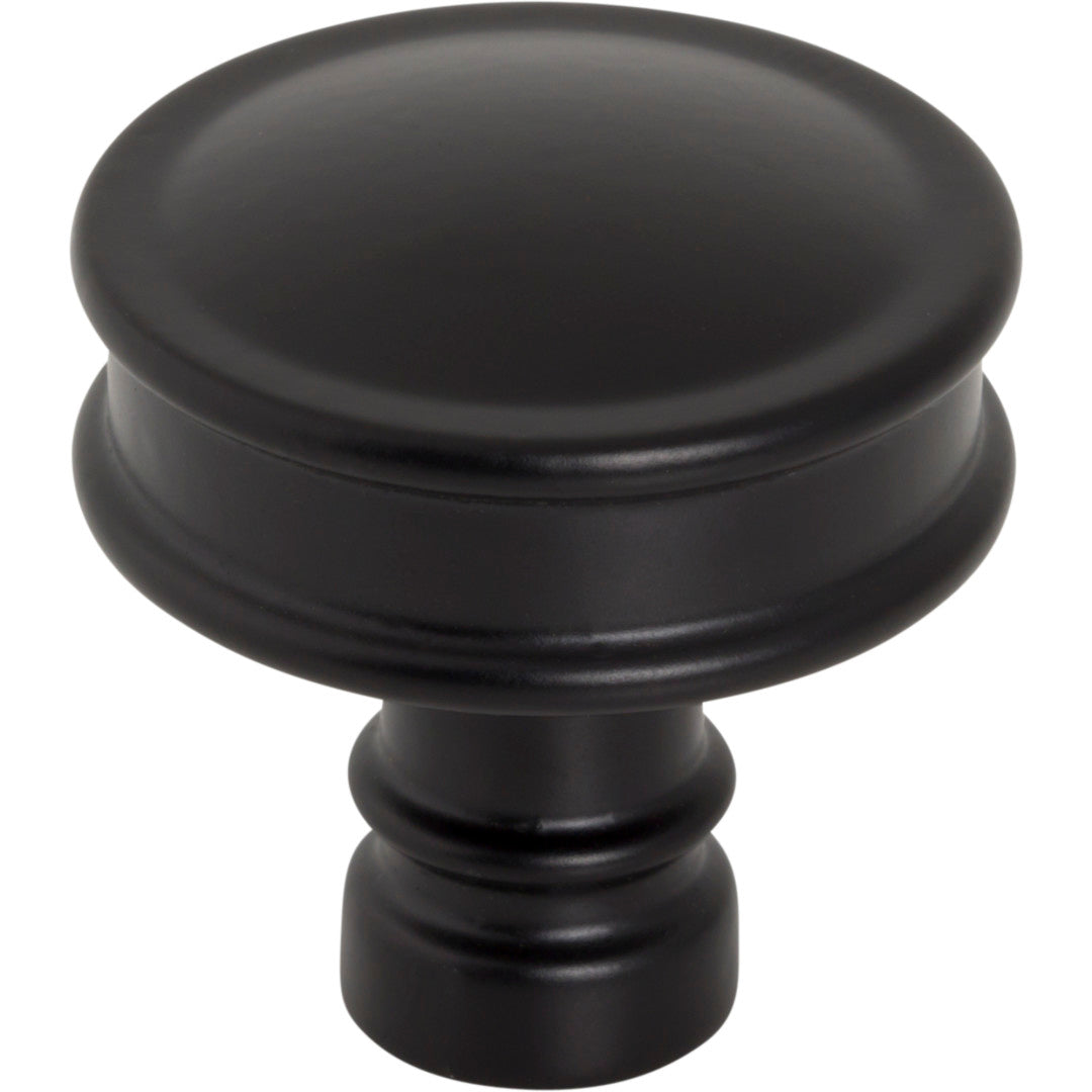 Top Knobs Cranford Knob Flat Black