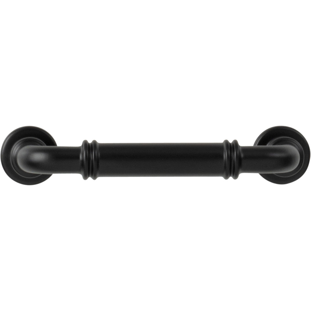 Top Knobs Cranford Pull Flat Black / 3 3/4"
