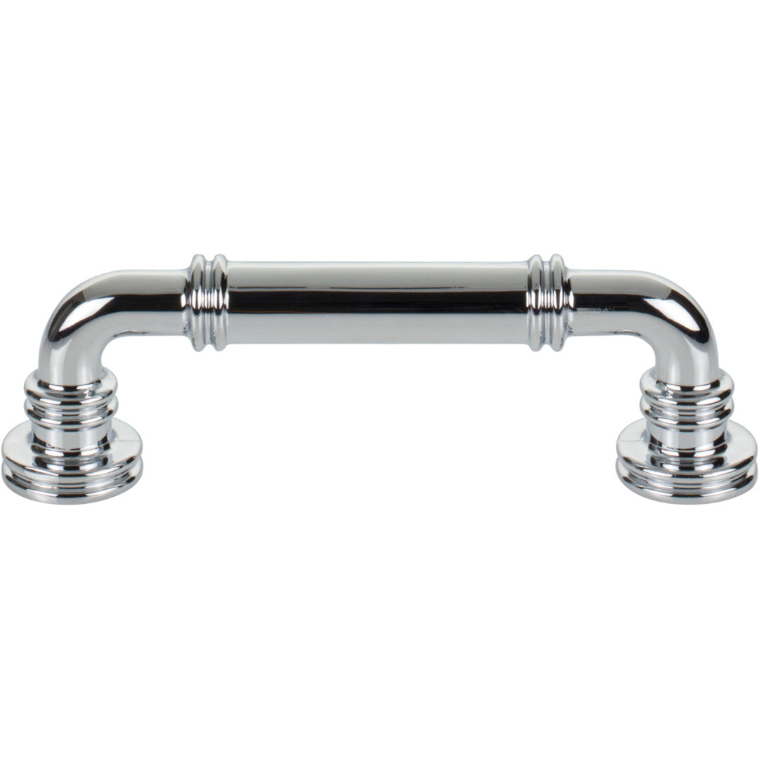 Top Knobs Cranford Pull Polished Chrome / 3 3/4"