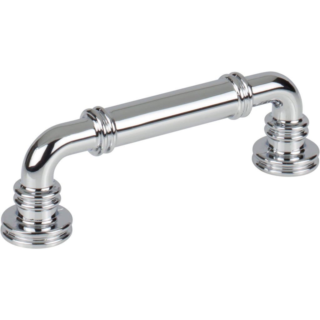 Top Knobs Cranford Pull Polished Chrome / 3 3/4"